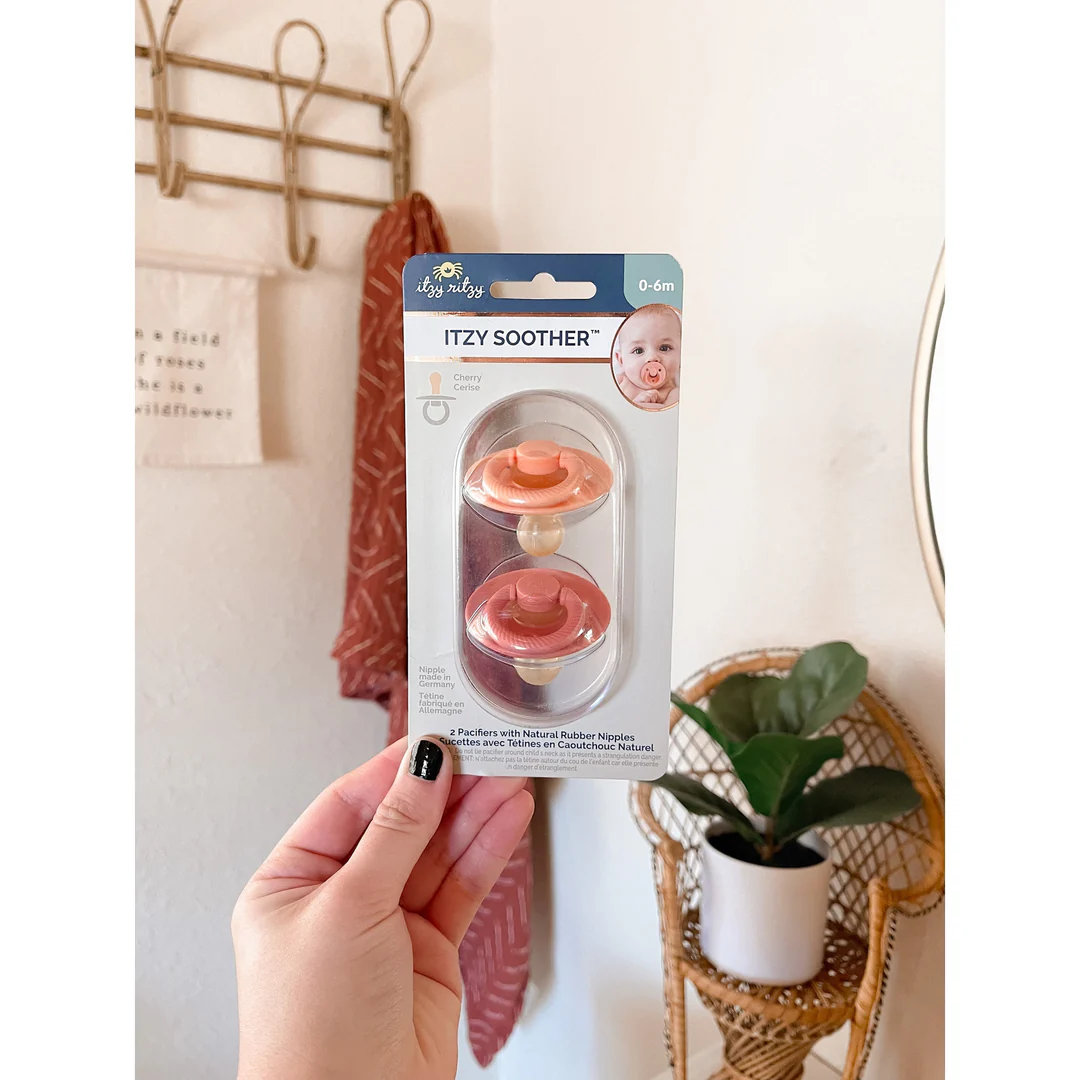 Itzy Soother Natural Pacifier (Apricot) - Image 3