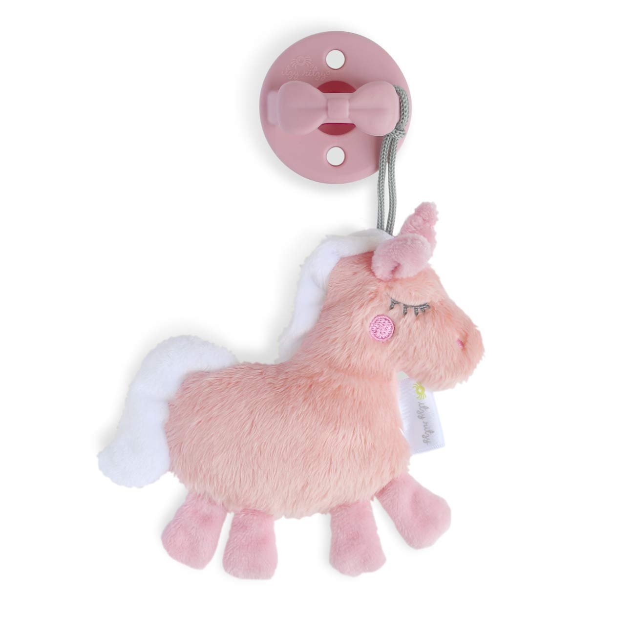 Itzy Sweetie Pal : Silicone Pacifier + Toy (Unicorn)