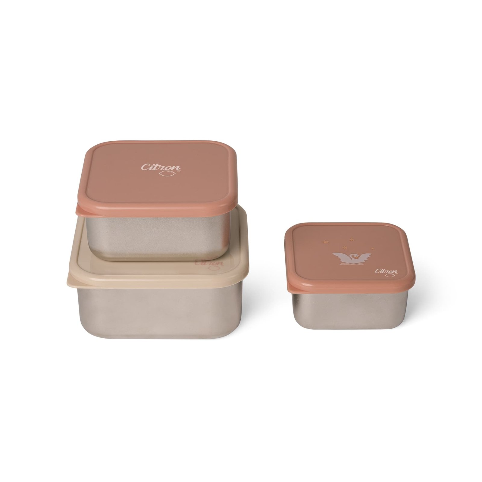 Citron Stainless Steel Stackable Lunchbox (Ballerina) - Image 3
