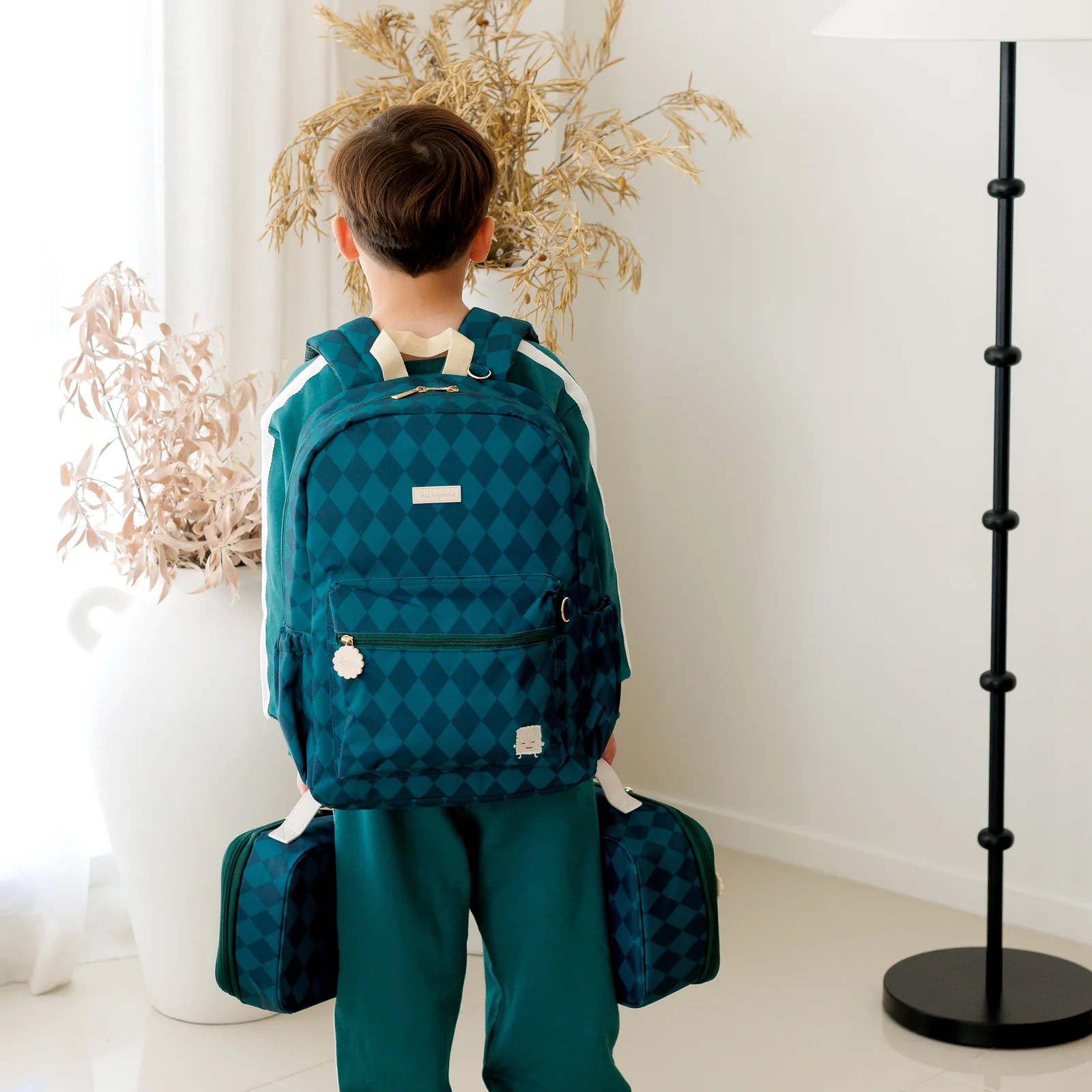 Fox & Fallow Forest Diamonds Backpack - Image 2