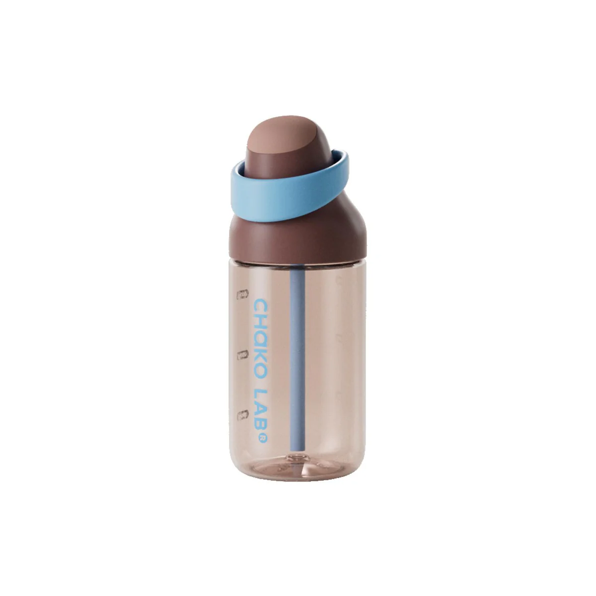 Chako Lab Kada Tritan Water Bottle 550ml (Brown)