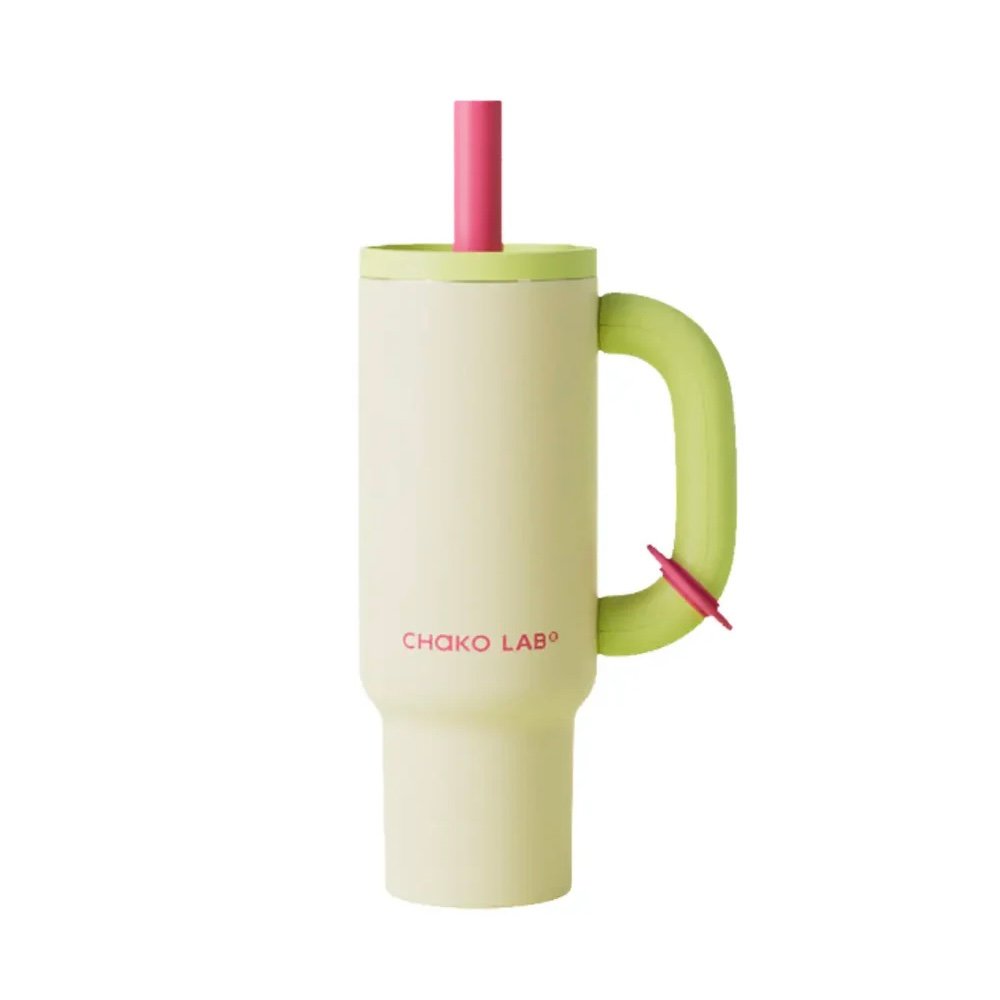 Chako Lab Ceramic Insulated Tumbler (Light Green)