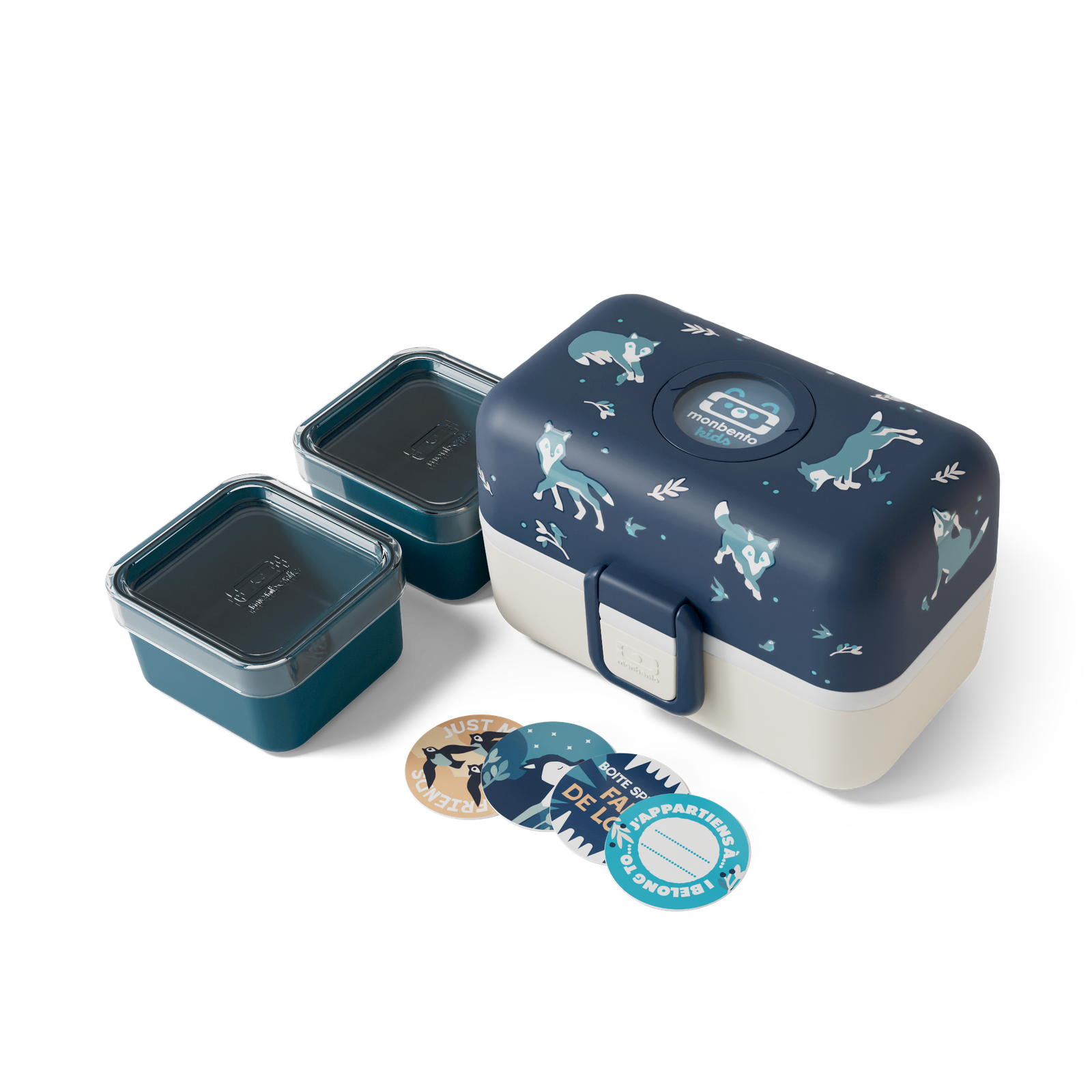 Monbento Tresor Lunch Box (Blue Wolf) - Image 4