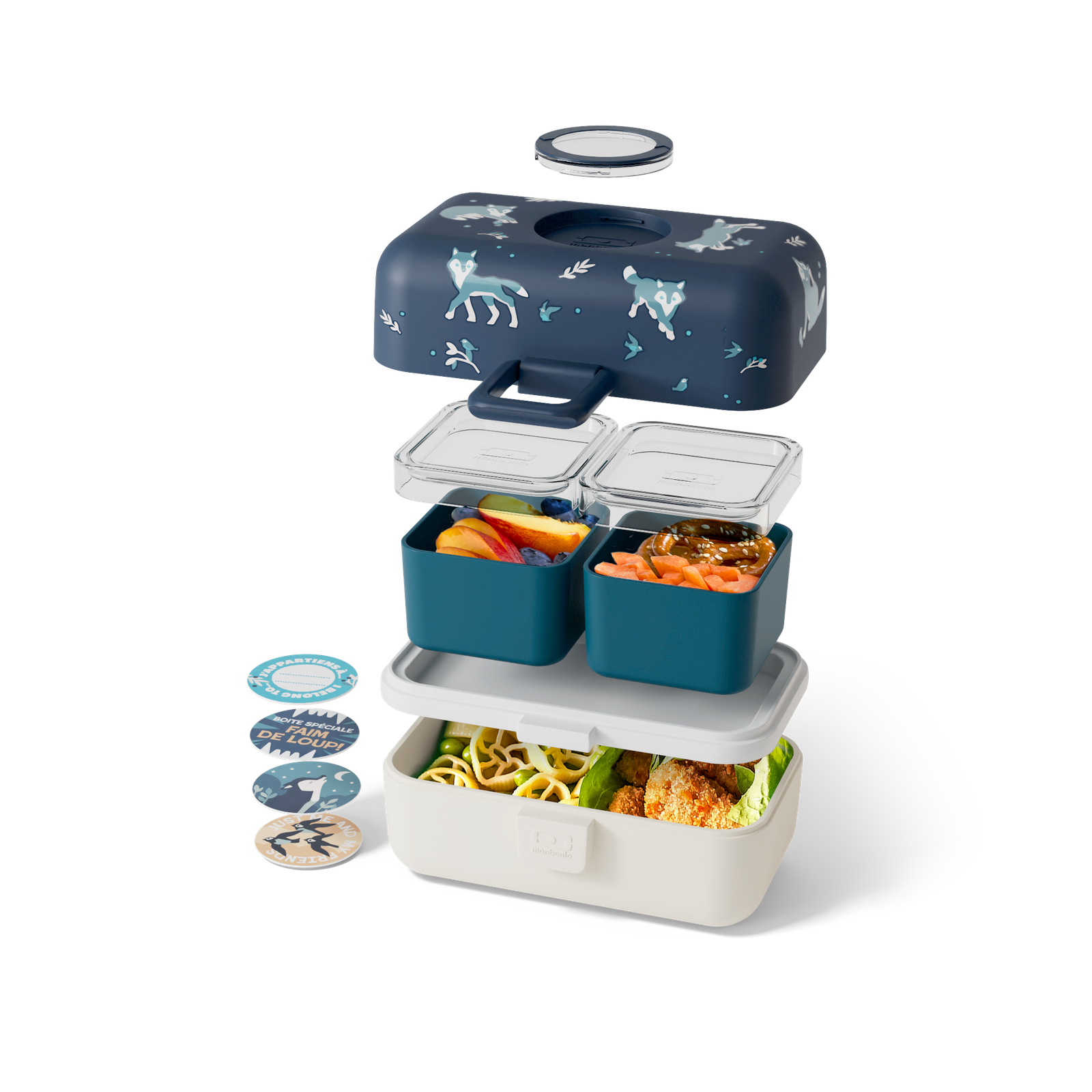 Monbento Tresor Lunch Box (Blue Wolf) - Image 8